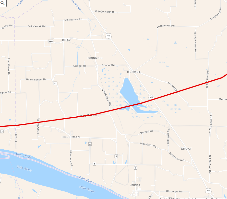 Summary of Tornadoes on May 6, 2003 including F4 in Massac County Illinois